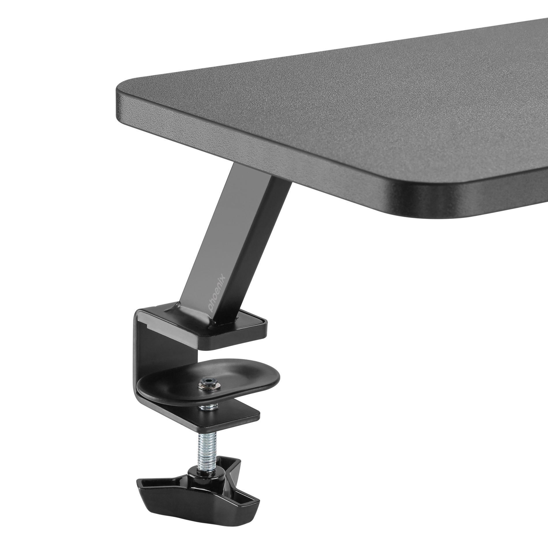 Elevador de Monitor para Escritorio Mesa gaming Phoenix Riser Pro 100 x 26 cm Madera MDF Fijación Universal Ajustable