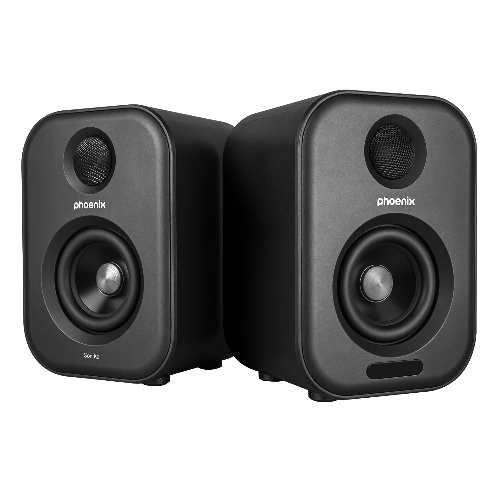 Altavoces de Estudio Phoenix Sonika 50W con Bluetooth Jack USB para Ordenador