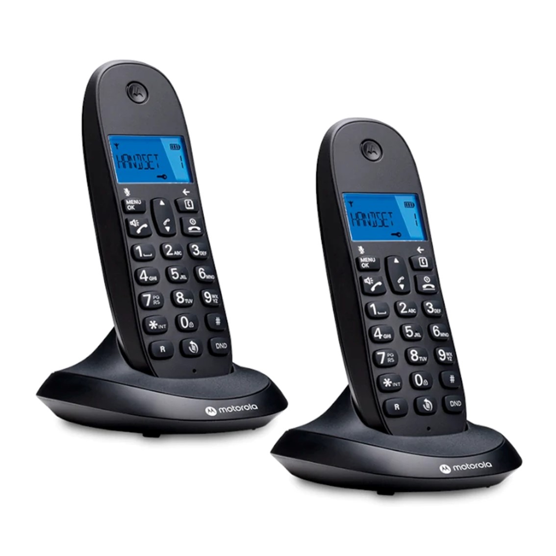 TELEFONO FIJO INALAMBRICO MOTOROLA C1002 CB+ NEGRO