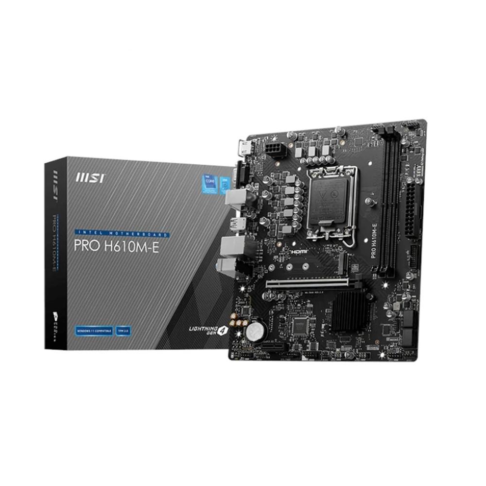 PLACA BASE MSI PRO H610M-E 1700 DDR5
