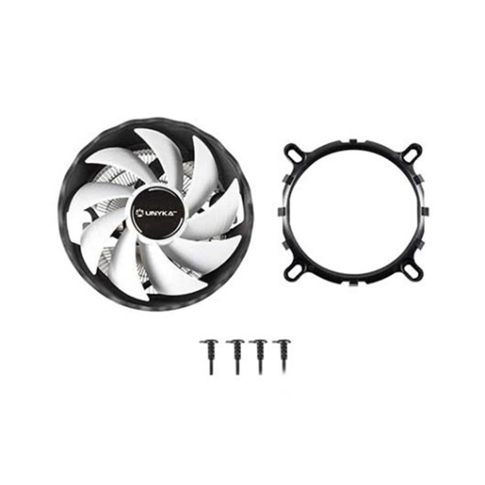 VENTILADOR DISIPADOR UNYKACH JOTUN-DF120 BLANCO 120MM
