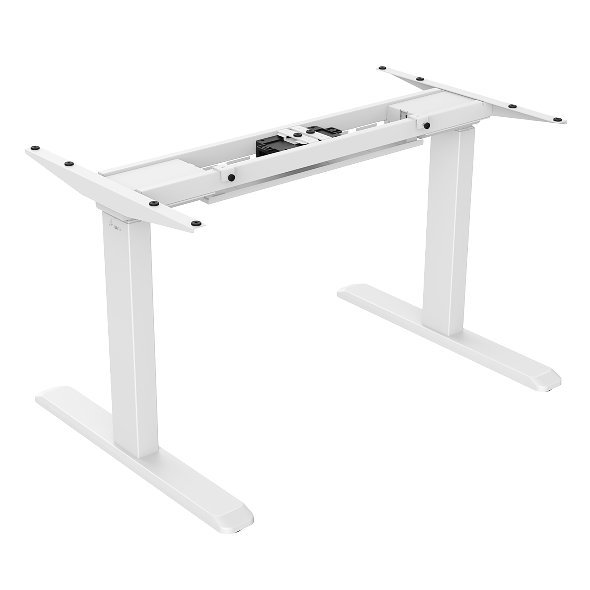 Signa Estructura Ajustable para Escritorio Doble Motor y 3 Segmentos Blanca
