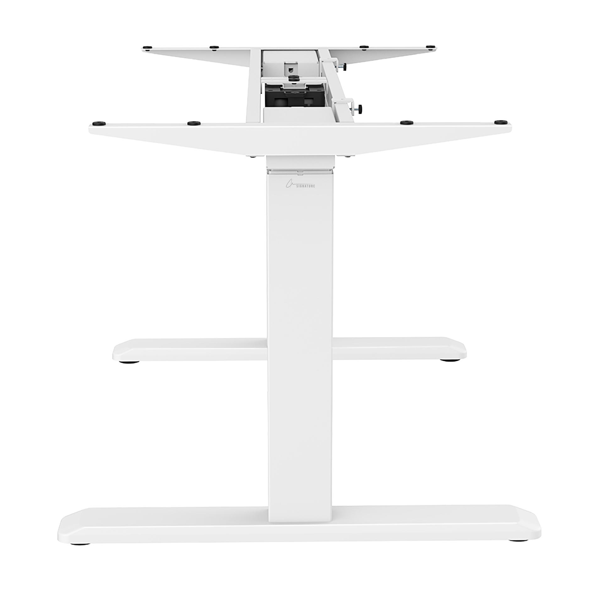 Signa Estructura Ajustable para Escritorio Doble Motor y 3 Segmentos Blanca
