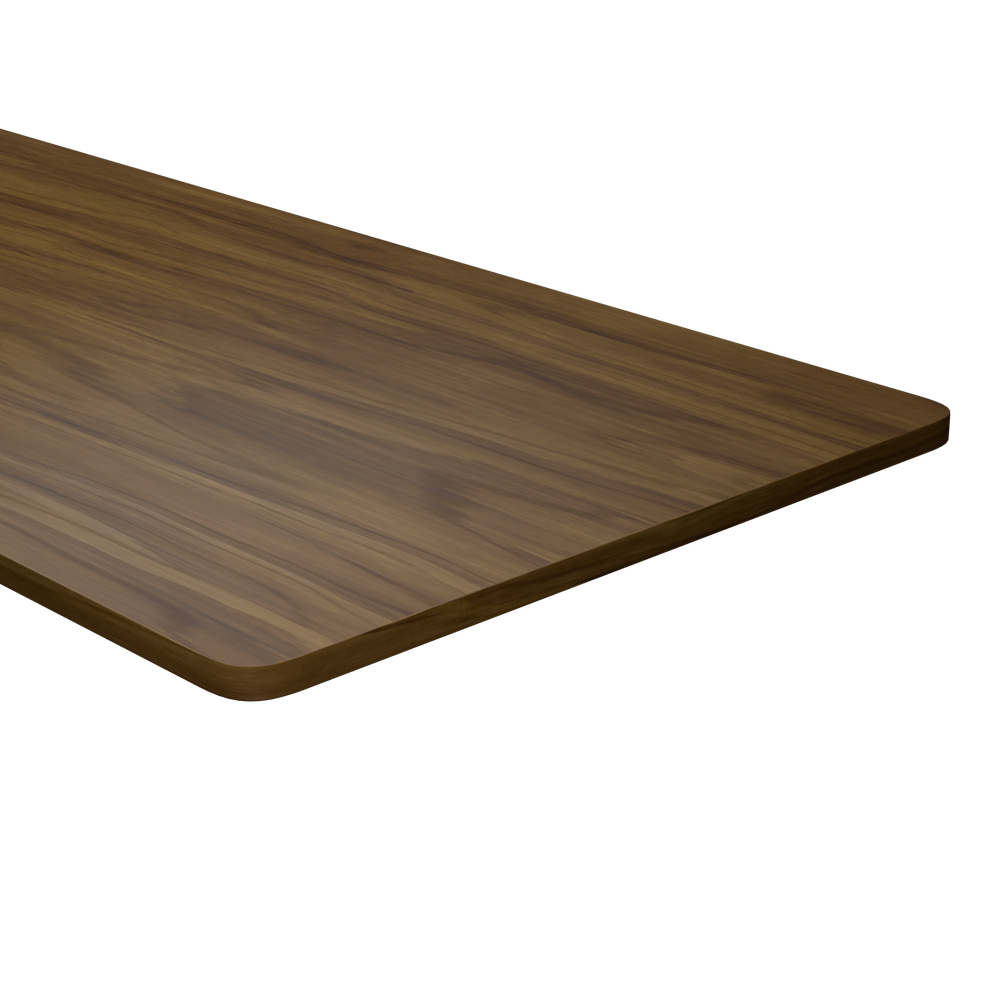 Nature Tablero Madera MDF Walnut 150 x 75 cm