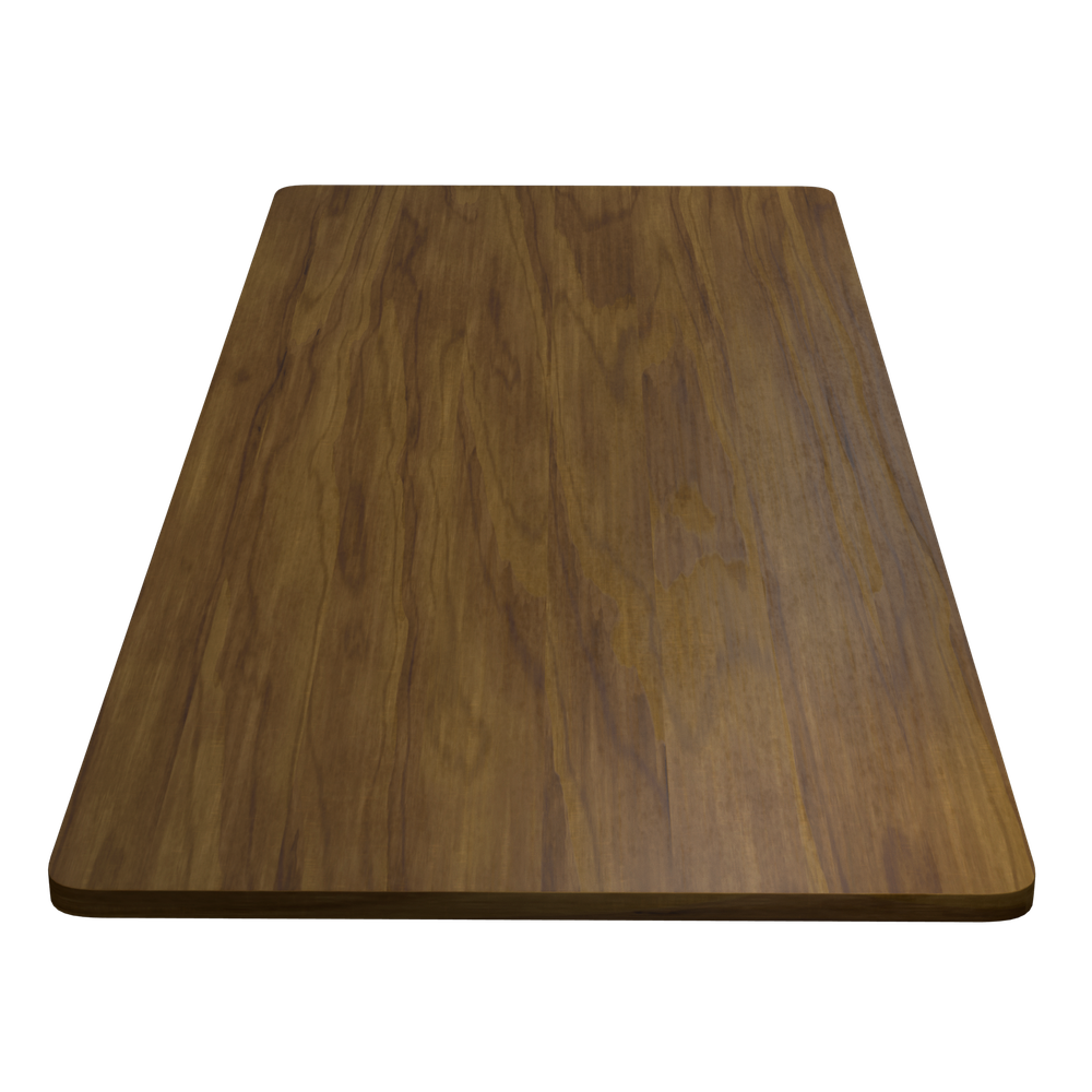 Nature Tablero Madera MDF Walnut 150 x 75 cm