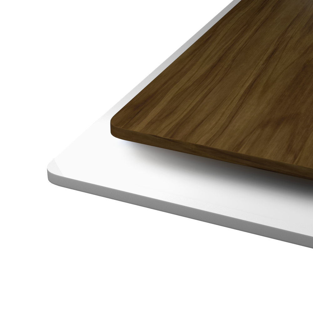 Nature Tablero Madera MDF Blanco 150 x 75 cm