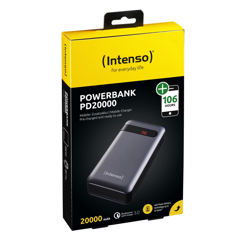 POWERBANK INTENSO PD20000 POWER DELIVERY 20000 mAh
