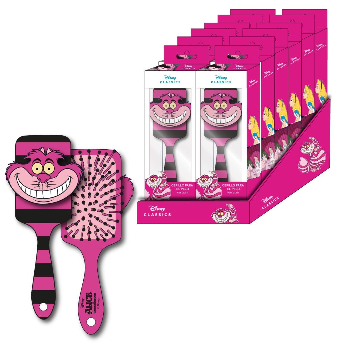 CEPILLO DE PELO RECTANGULAR DISNEY ALICIA