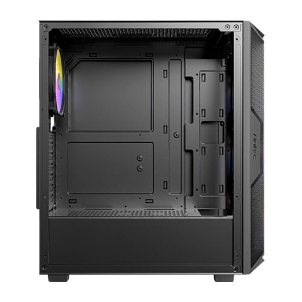 CAJA ORDENADOR GAMING ANTEX AX61 MICRO ATX ARGB CRISTAL TEMPLADO NEGRO