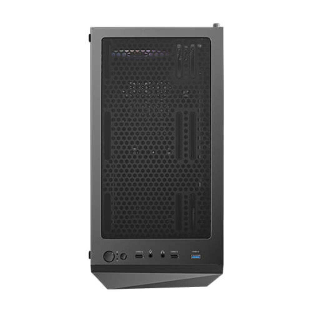 CAJA ORDENADOR GAMING ANTEX AX61 MICRO ATX ARGB CRISTAL TEMPLADO NEGRO