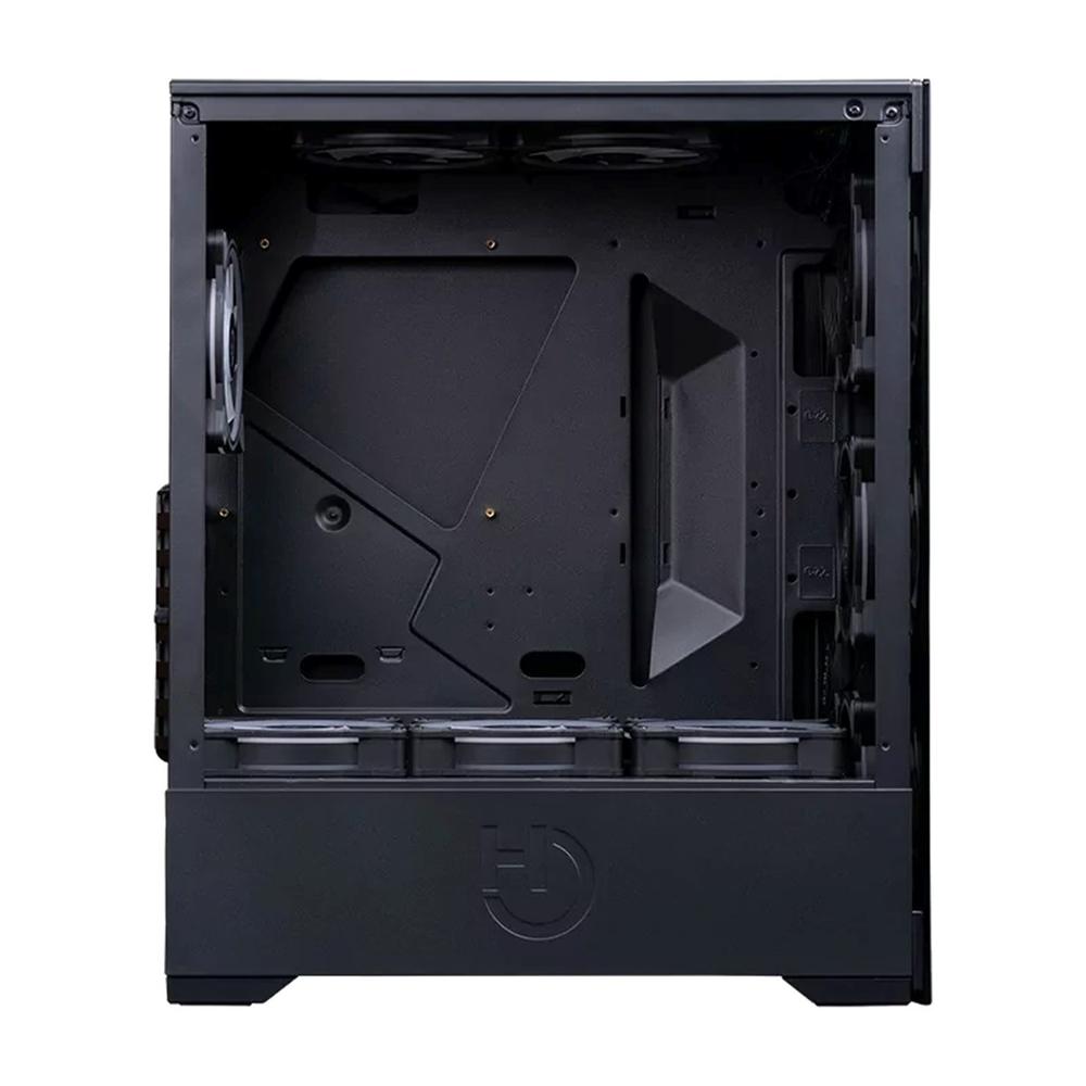 CAJA ORDENADOR GAMING HIDITEC Z20-AURA ARGB ATX CRISTAL TEMPLADO NEGRO