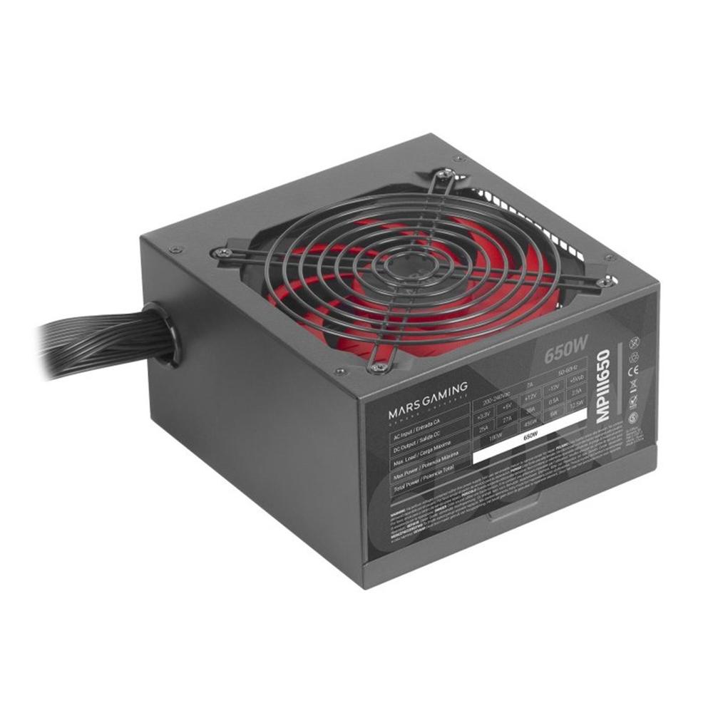 FUENTE DE ALIMENTACION MARS GAMING MPIII ATX 650W