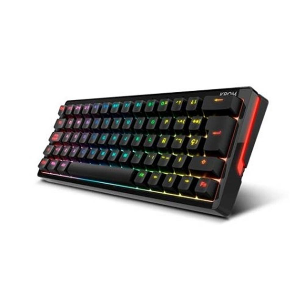 TECLADO GAMING KROM KREATOR NEGRO