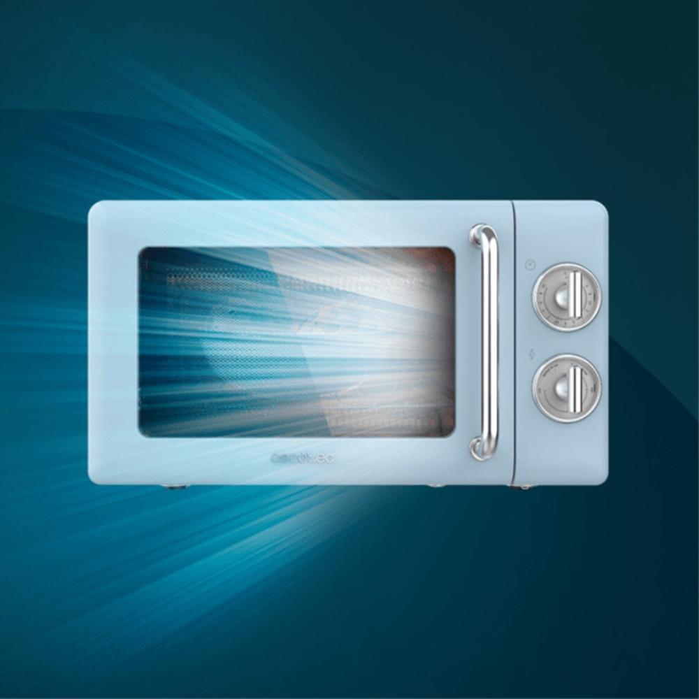 MICROONDAS CECOTEC PROCLEAN 3110 RETRO BLUE 20L 700W
