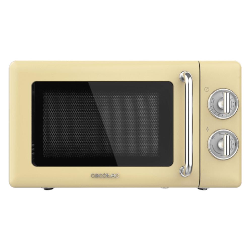 MICROONDAS CECOTEC PROCLEAN 3110 RETRO YELLOW 20L 700W