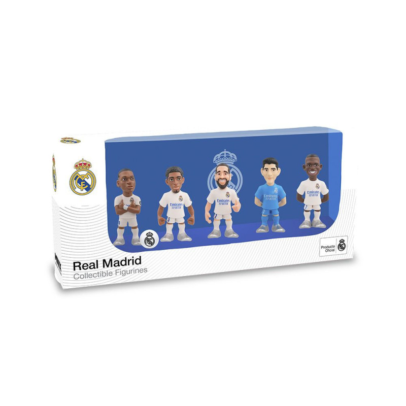 PACK 5 FIGURAS MINIX PACK REAL MADRID 7 CM