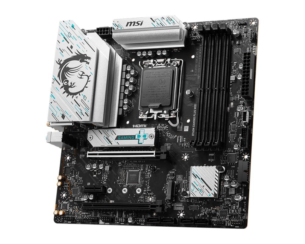 PLACA BASE MSI 1700 B760M GAMING PLUS WIFI DDR5