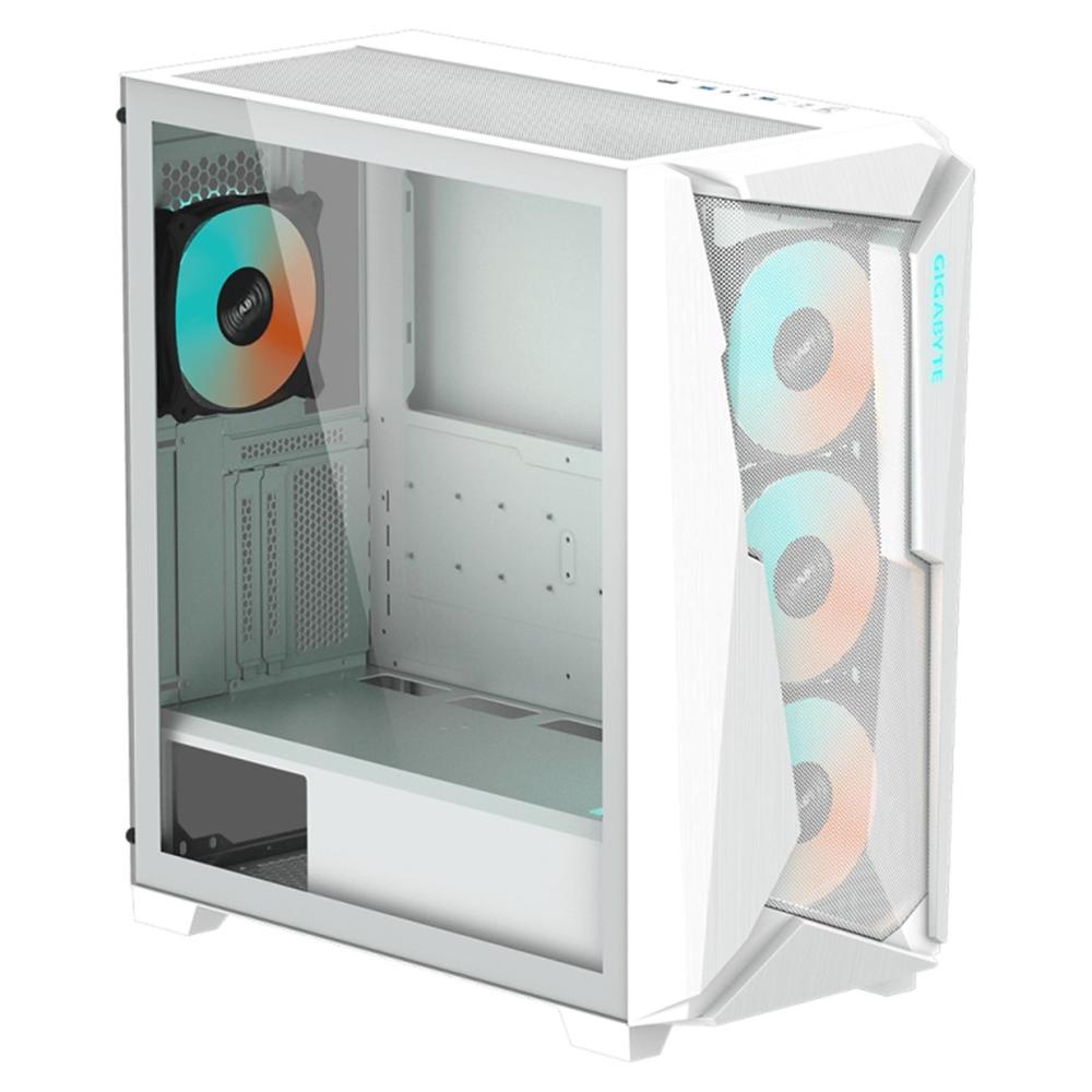 CAJA ORDENADOR GAMING GIGABYTE AC301GW V2 ATX RGB VIDRIO BLANCO