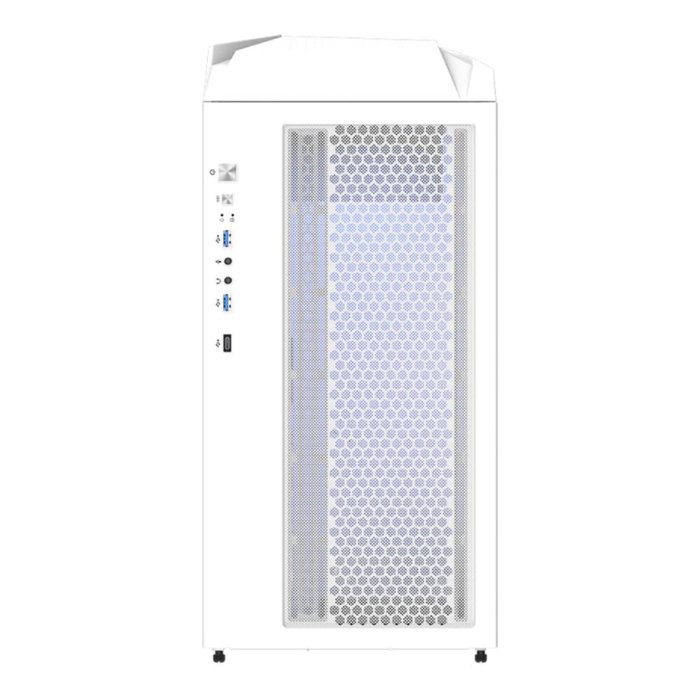 CAJA ORDENADOR GAMING GIGABYTE AC301GW V2 ATX RGB VIDRIO BLANCO