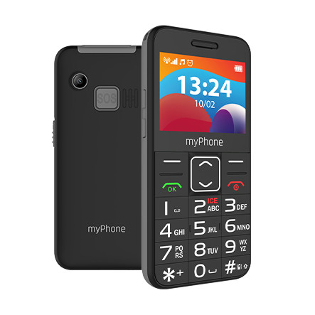 TELEFONO MOVIL MYPHONE HALO 3 2.3"/ 0.3MPX/ 4G/ NEGRO