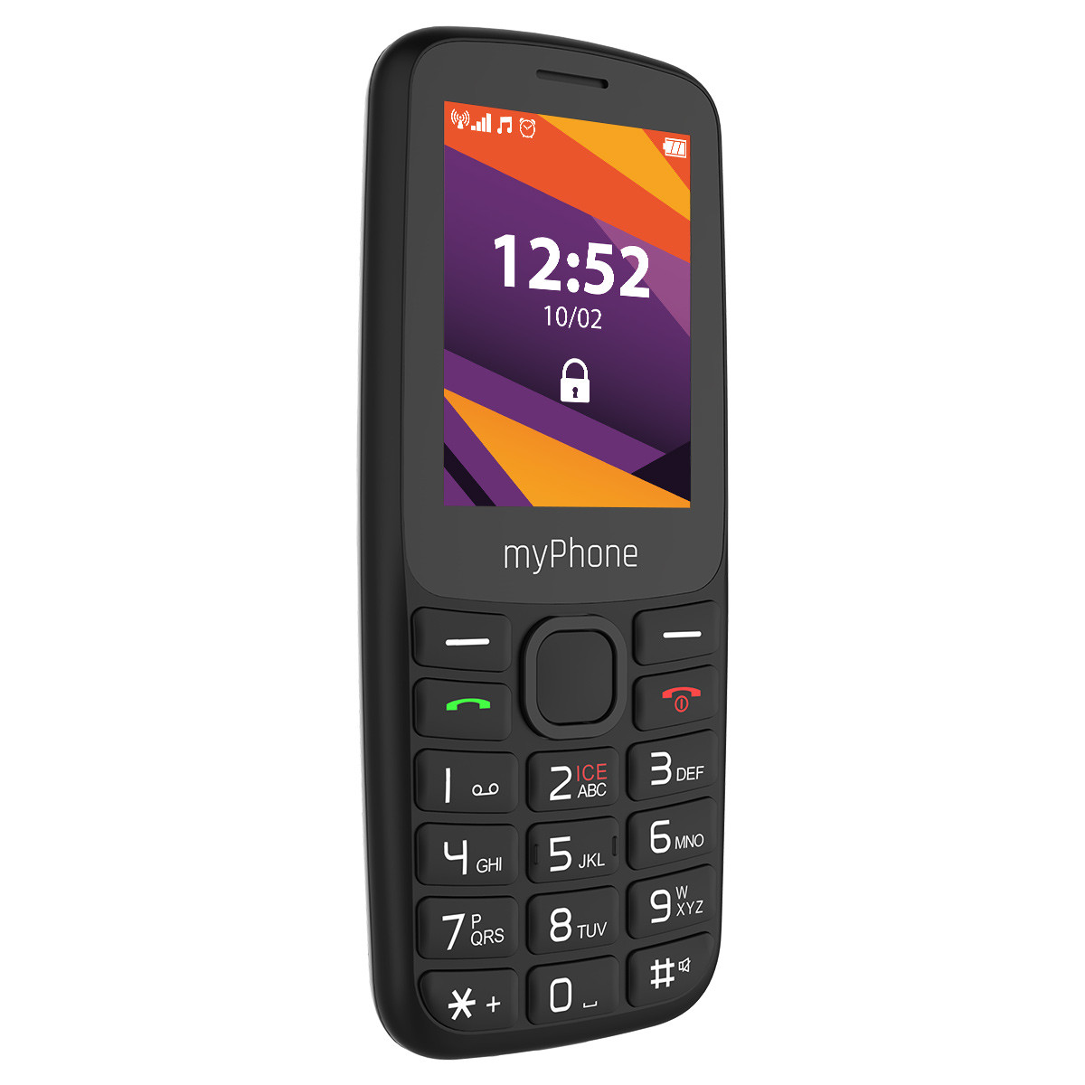 TELEFONO MOVIL MYPHONE 6410 2.4"/ 4G/ NEGRO