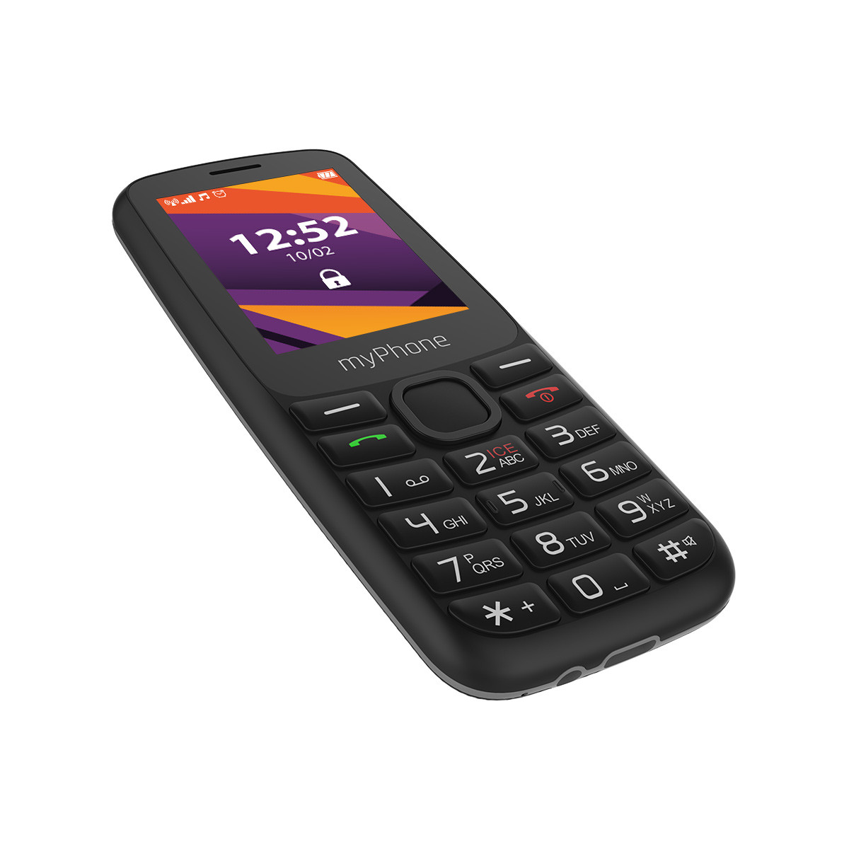 TELEFONO MOVIL MYPHONE 6410 2.4"/ 4G/ NEGRO