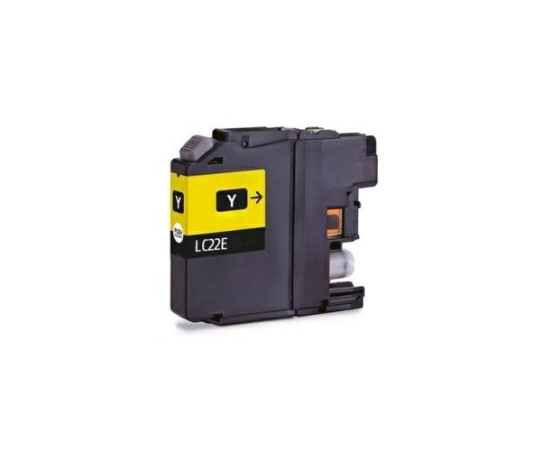 CARTUCHO DE TINTA COMPATIBLE DAYMA BROTHER LC22E XXL AMARILLO 1.2K