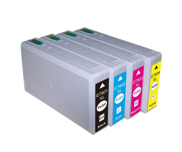 CARTUCHO DE TINTA COMPATIBLE EPSON T7913 / T7903 / T7893 MAGENTA