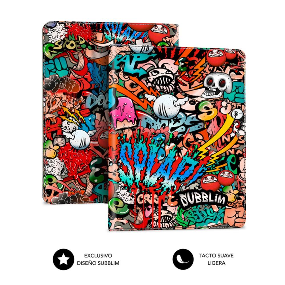 FUNDA SUBBLIM TRENDY CASE PARA TABLET 10.1" GRAFFITI