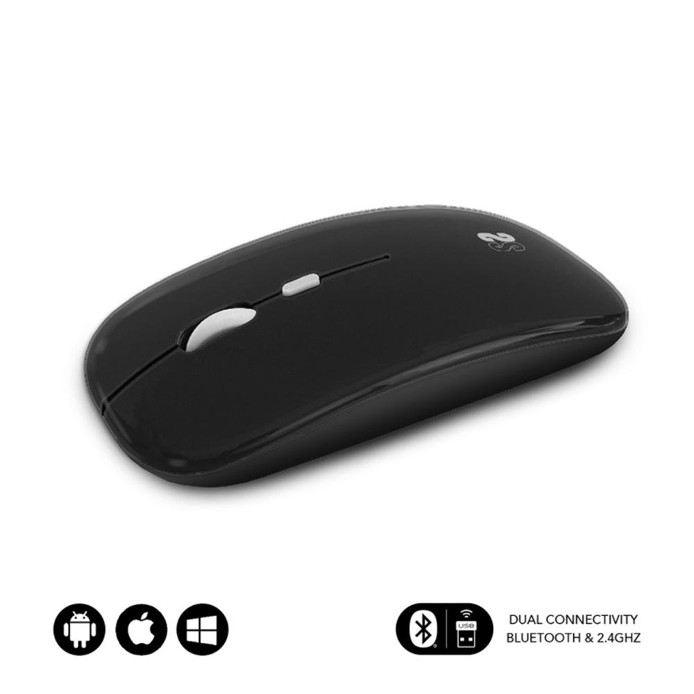 RATON INALAMBRICO SUBBLIM SUBMO-DFLAT20 NEGRO