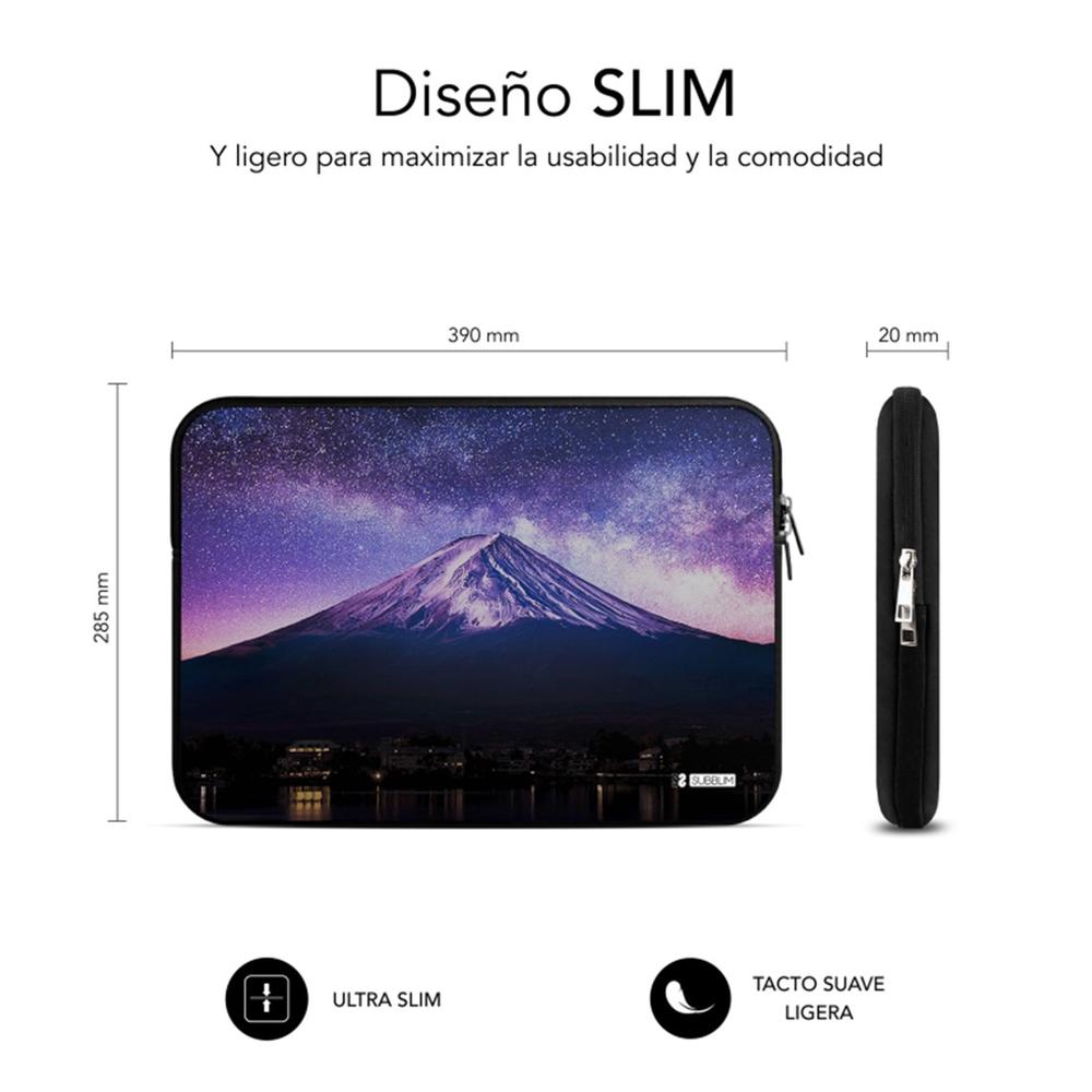 FUNDA PARA PORTATIL SUBBLIM TRENDY SLEEVE NEO MOUNTAIN 15.6"