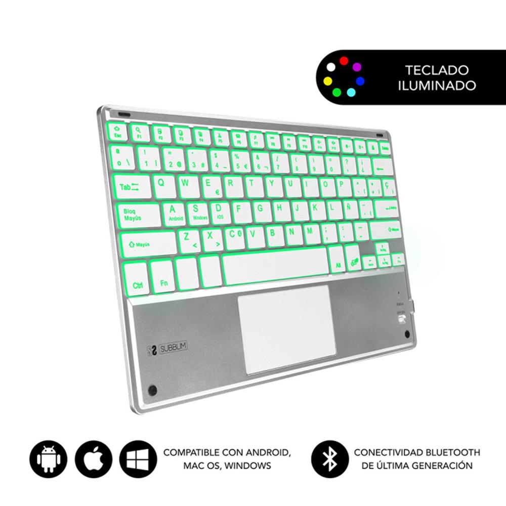TECLADO TABLET SUBBLIM SUB-KBT-SMBT50 INALAMBRICO