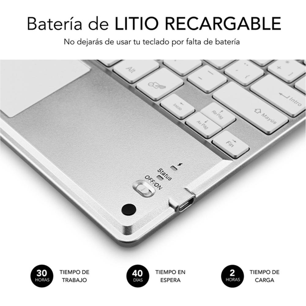 TECLADO TABLET SUBBLIM SUB-KBT-SMBT50 INALAMBRICO