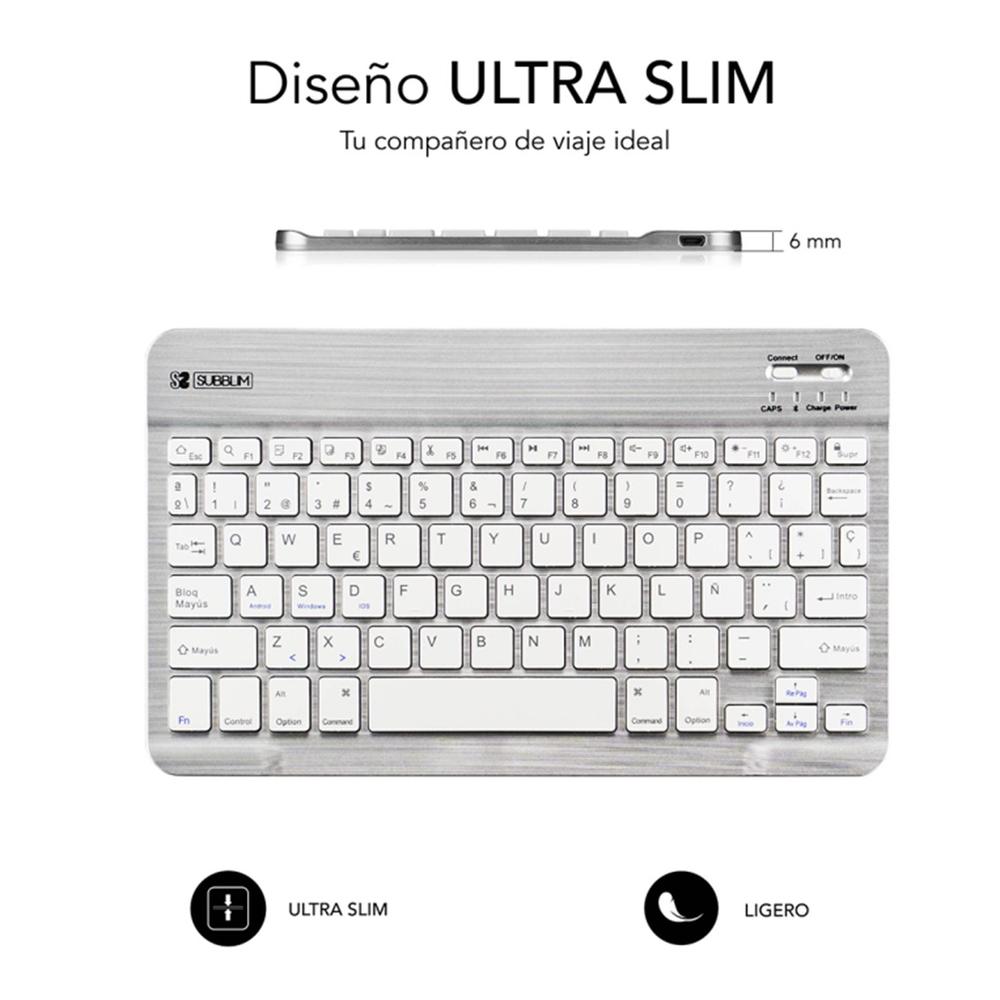 TECLADO TABLET SUBBLIM SUB-KBT-SM0001