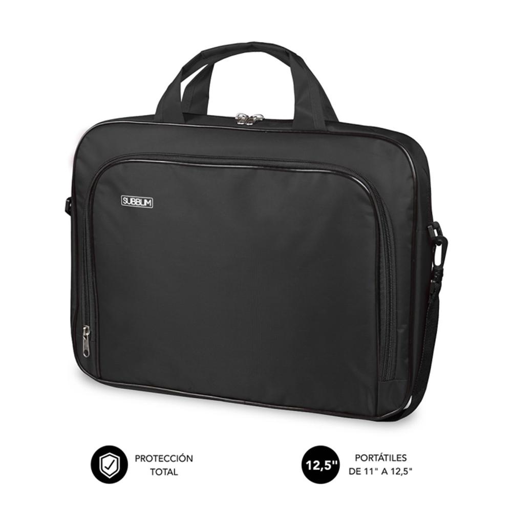 MALETIN SUBBLIM OXFORD PARA PORTATIL 11"-12.5" NEGRO