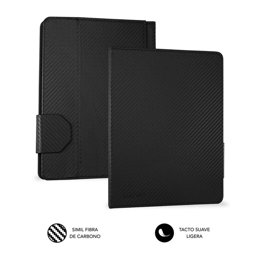 FUNDA + TECLADO SUBBLIM PARA TABLET 9.6" A 11" NEGRO
