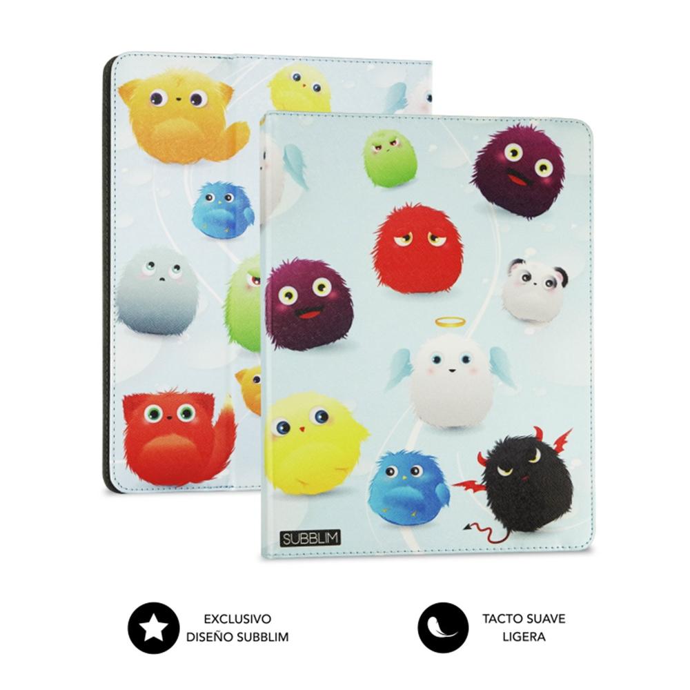 FUNDA SUBBLIM TRENDY CASE PARA TABLET 10.1" FURRY