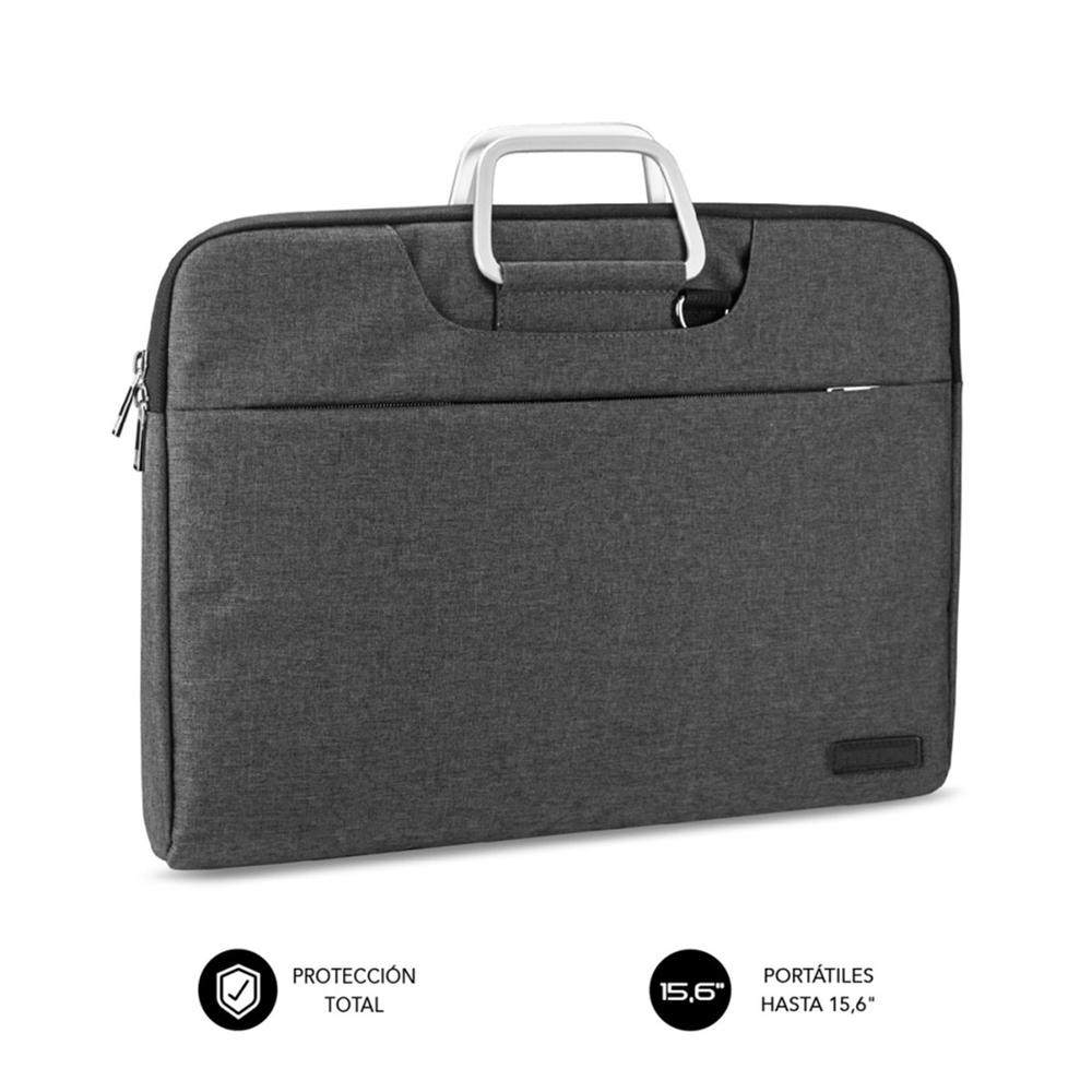 FUNDA SUBBLIM BUSINESS LAPTOP SLEEVE PARA PORTATIL 15.6" GRIS