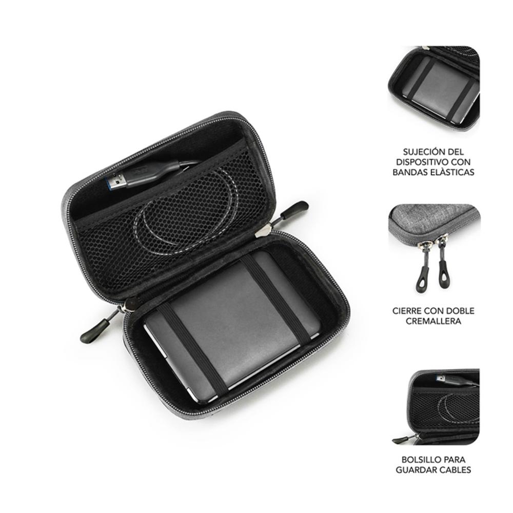 FUNDA SUBBLIM HDD BUSINESS CASE PARA DISCO DURO 2.5" GRIS
