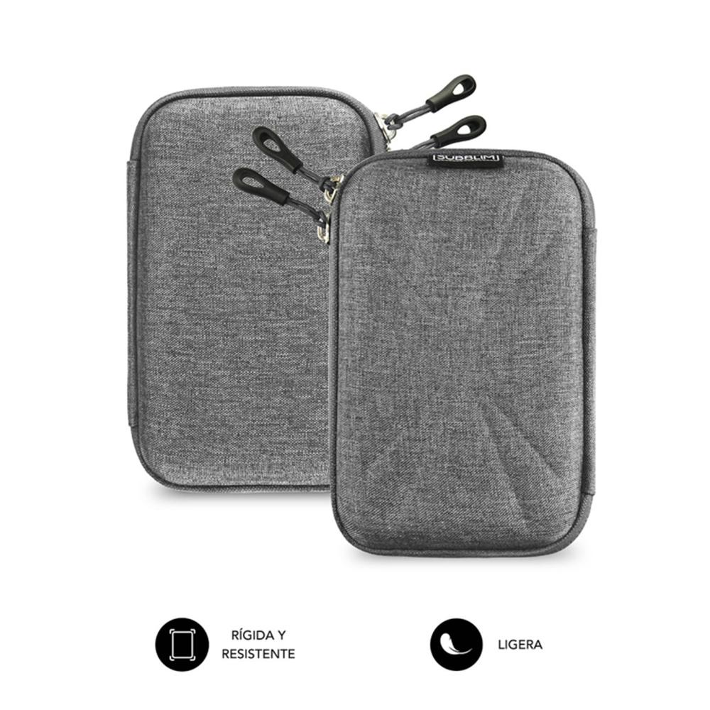 FUNDA SUBBLIM HDD BUSINESS CASE PARA DISCO DURO 2.5" GRIS