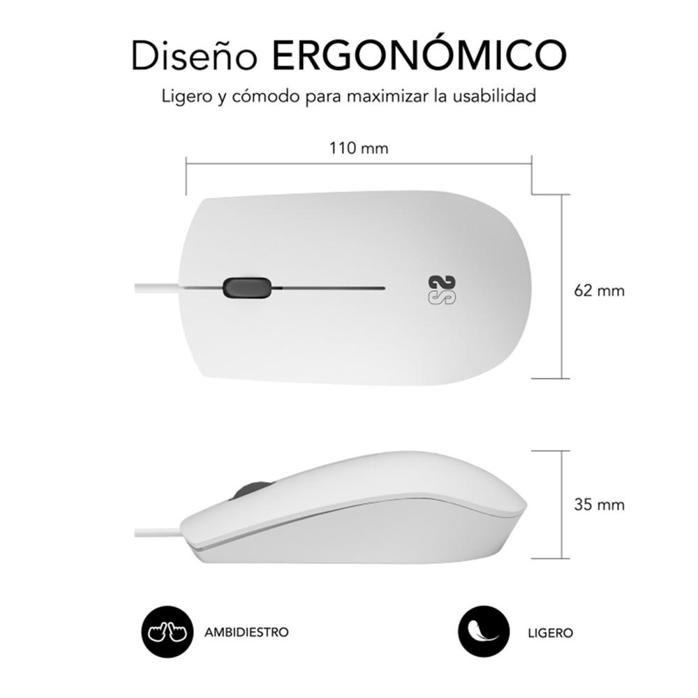 RATON SUBBLIM SUBMO-B2BS002 BLANCO