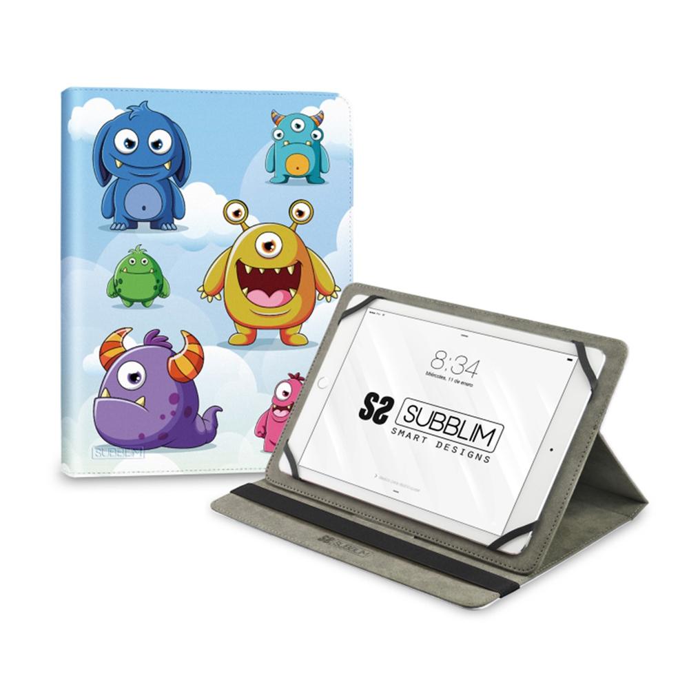 FUNDA SUBBLIM TRENDY CASE PARA TABLET 11" MONSTERS