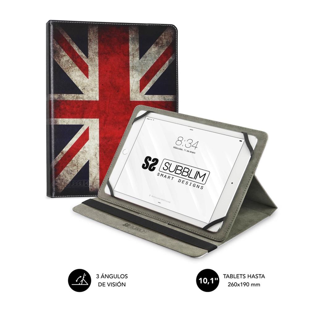FUNDA SUBBLIM TRENDY CASE PARA TABLET 10.1" ENGLAND