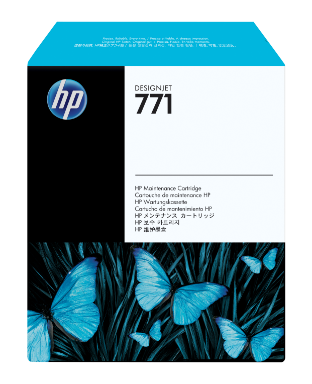CARTUCHO MANTENIMIENTO HP 771 TINTA COLOR