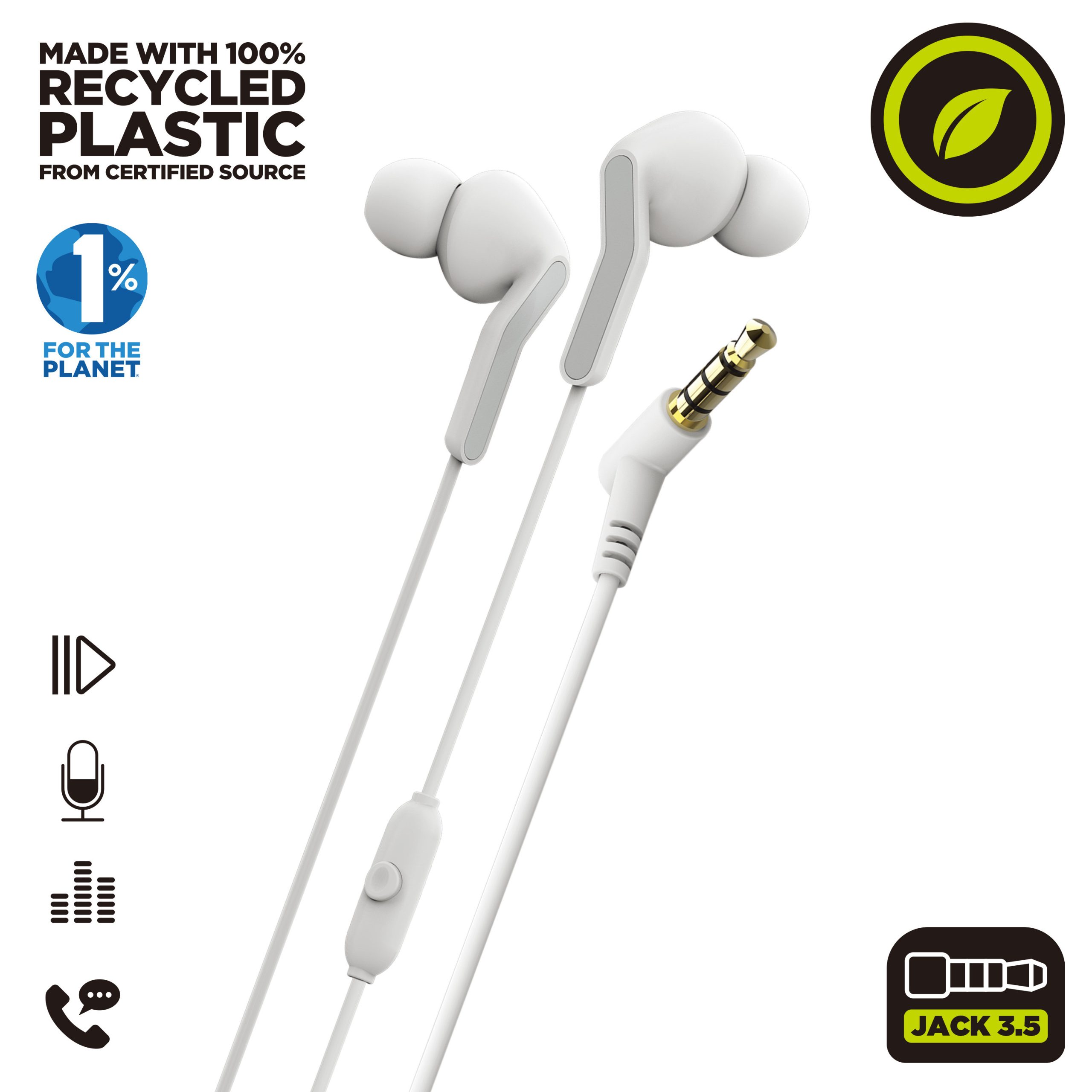 AURICULARES MUVIT E57 BLANCO