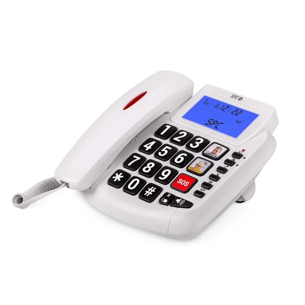 TELEFONO FIJO SPC CONFORT VOLUME 2 BLANCO