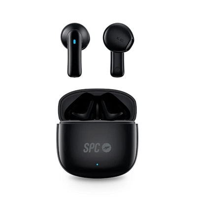AURICULARES SPC 4623N ZION 2 NEGRO BLUETOOTH 5.0/ ESTUCHE DE CARGA/ IPX4