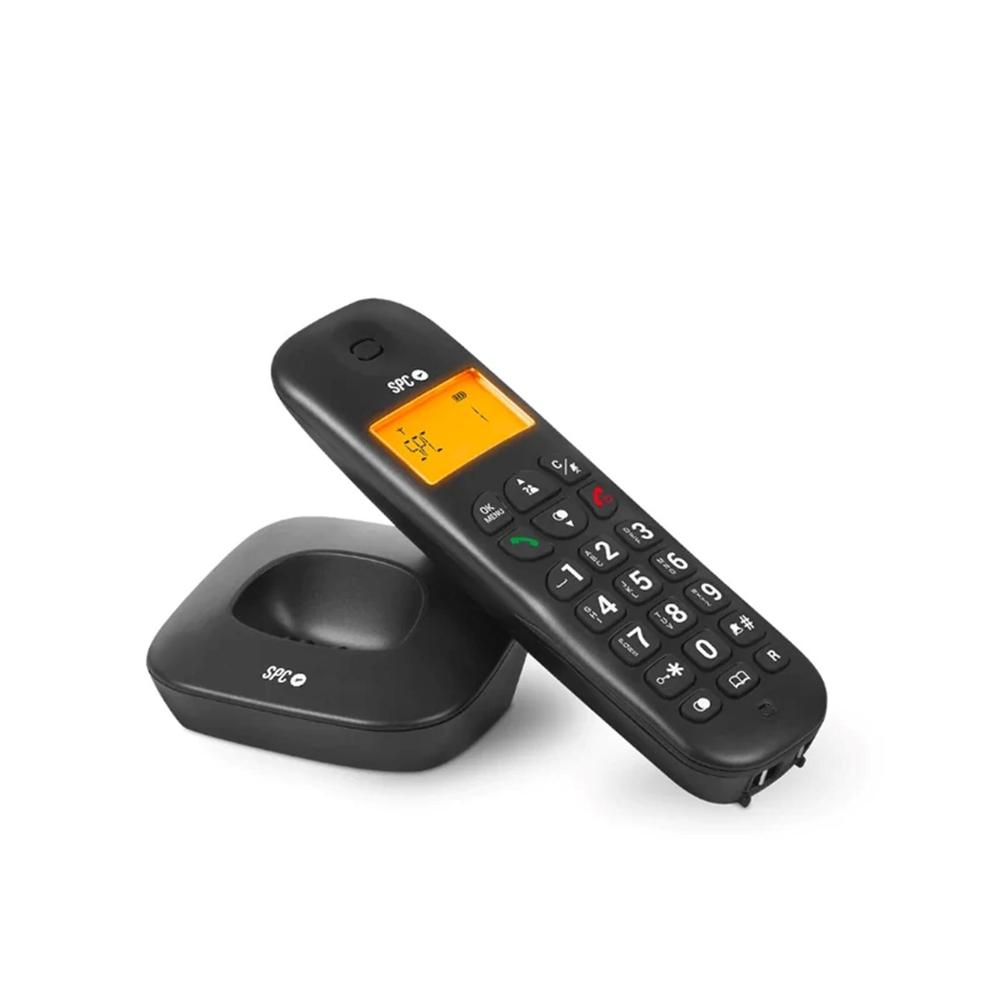 TELEFONO FIJO INALAMBRICO SPC AIR NEGRO / TECLA R