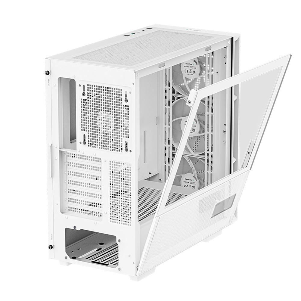CAJA ORDENADOR GAMING DEEPCOOL CH560 DIGITAL M-ATX ARGB CRISTAL TEMPLADO BLANCO