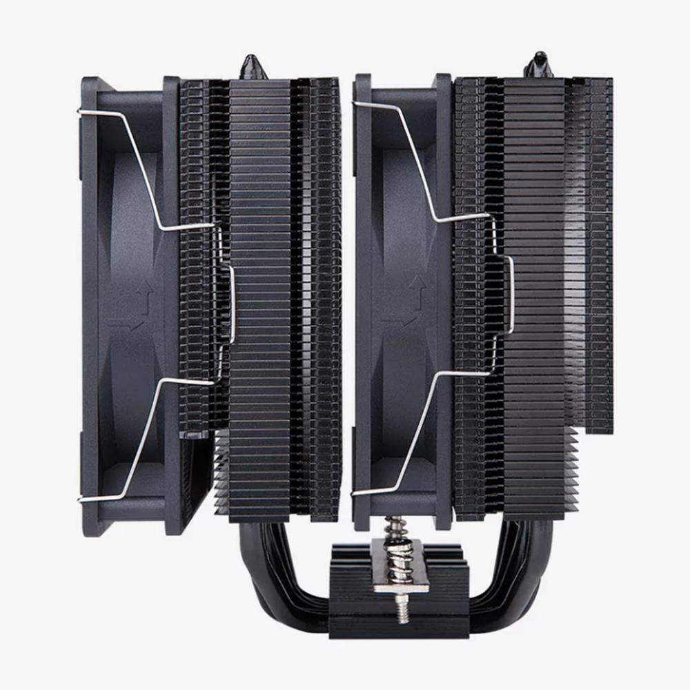 VENTILADOR DISIPADOR CPU HIDITEC C20 PRO BLACK 2 X 120MM